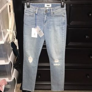 NWT! Paige Skyline Ankle jeans